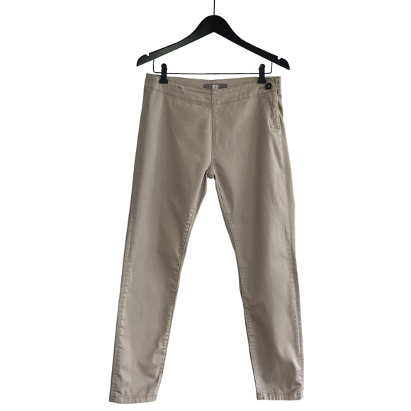 Tristan Stretchy Tan Pants - Picture 1 of 3